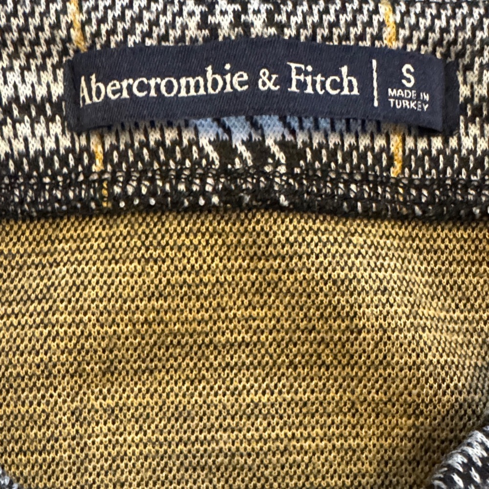 Abercrombie & Fitch Gray Plaid Mini Dress - Picture 5 of 7
